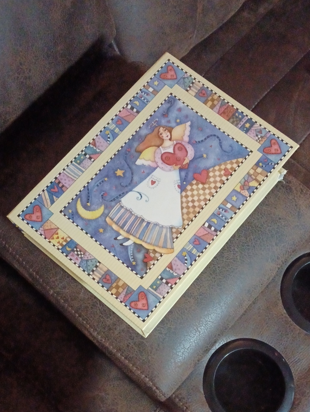 4/$60 Whimsical Angel Heart Decorative Box